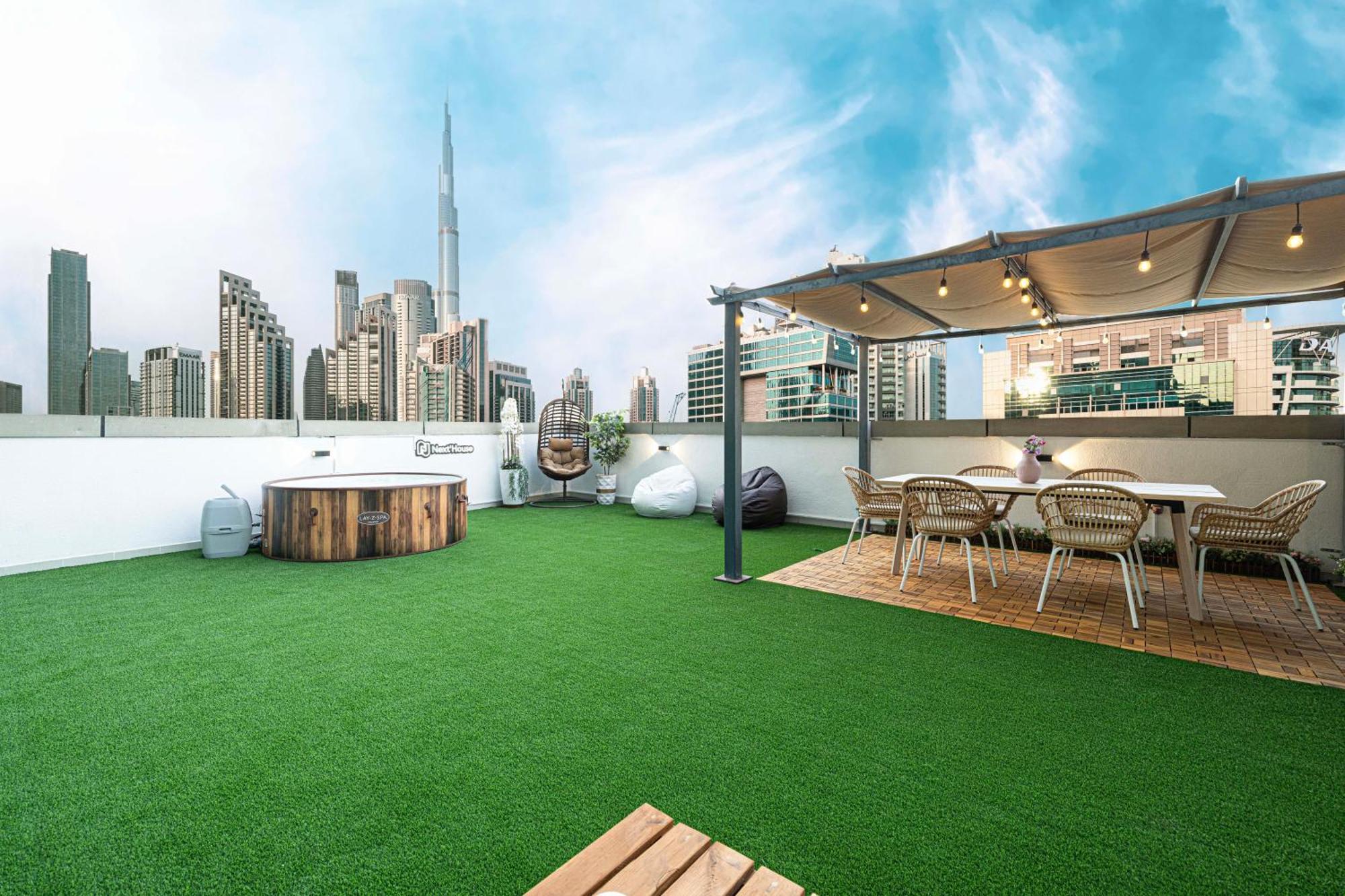 Hostel Next'House - Downtown Views Host Dubai Exterior foto